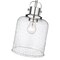 Z-Lite Kinsley 1 Light Pendant, Chrome And Clear Seeded 340P8-CH - alternate 4